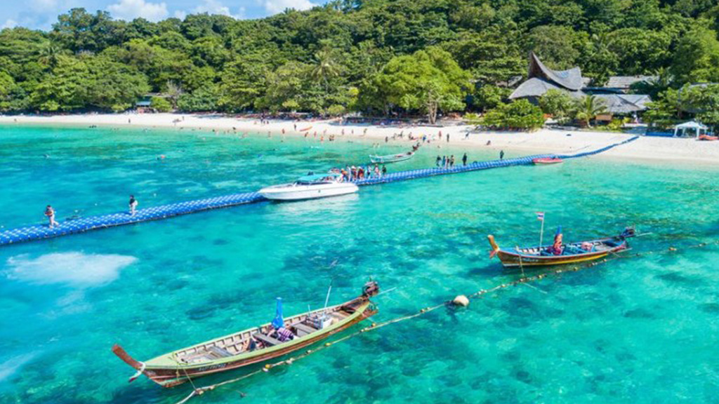 coral island tour time